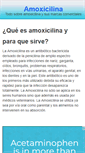Mobile Screenshot of amoxicilina.net